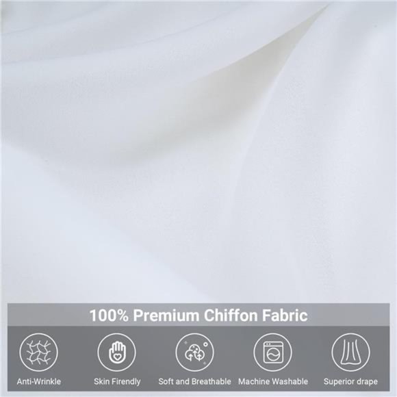 Kids Bed Canopy- Princess Fairy Lace & Chiffon Crib Canopy Hanging Curtains - Picture 2 of 7